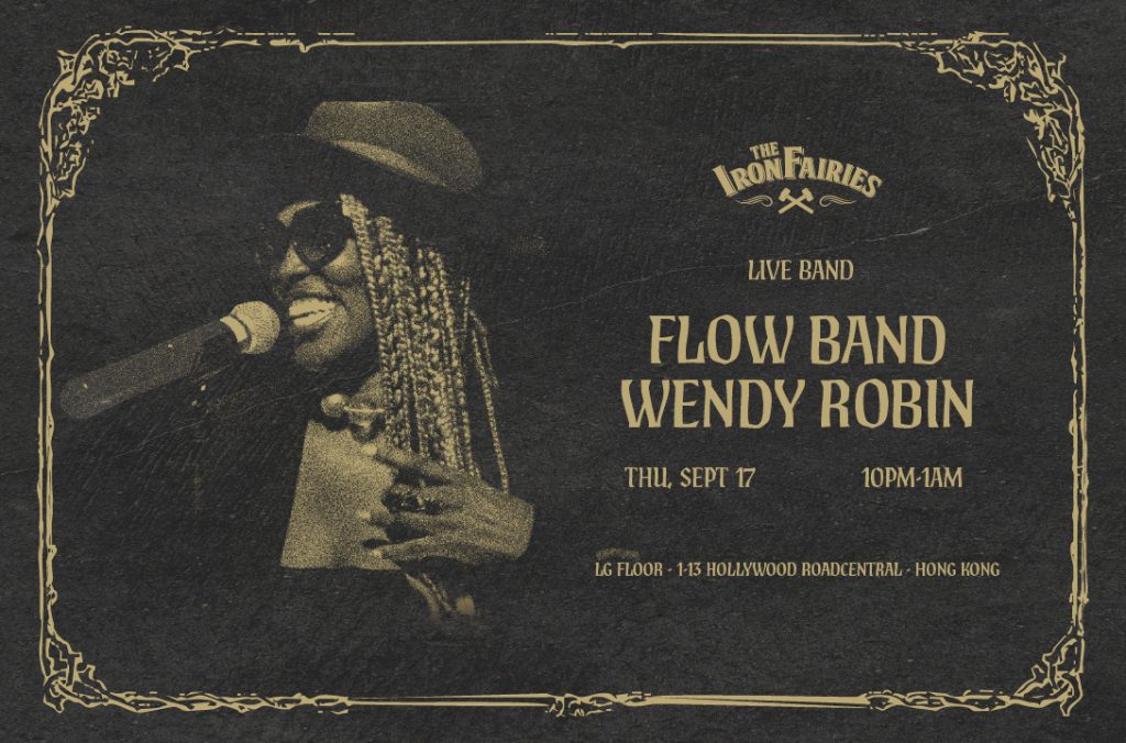 WENDY ROBIN WITH FLOW BAND